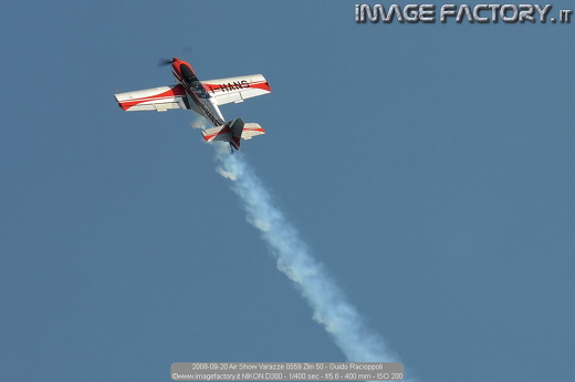 2008-09-20 Air Show Varazze 0559 Zlin 50 - Guido Racioppoli
